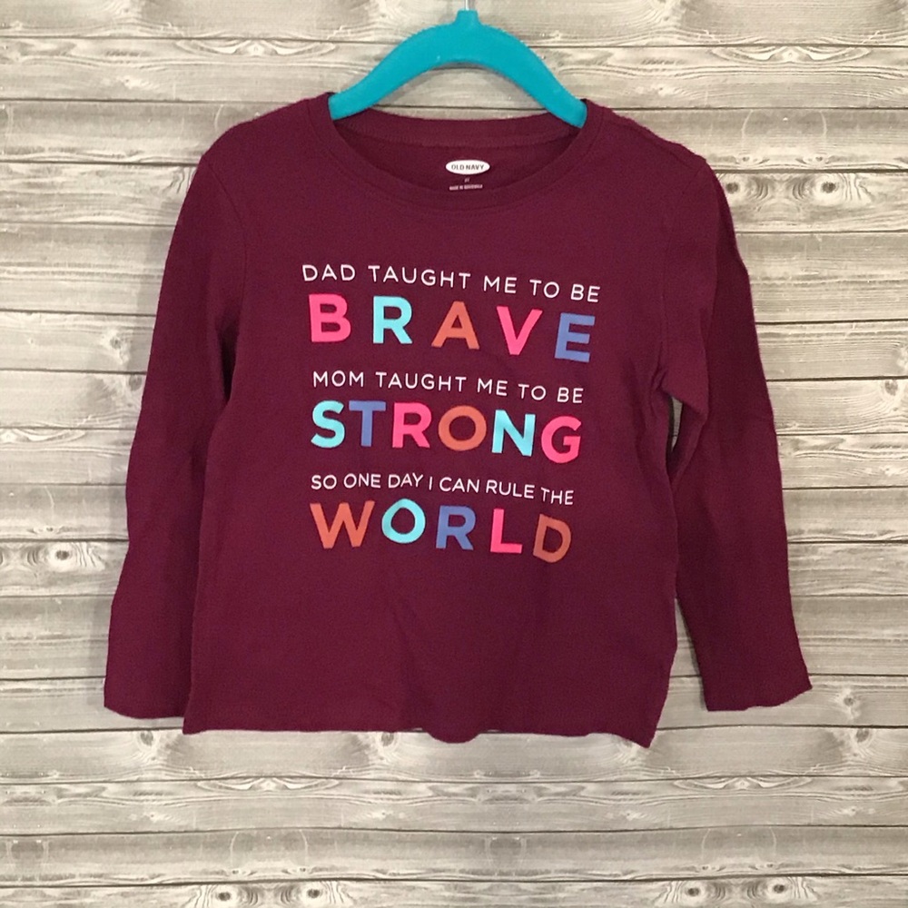 - NWT old navy purple toddler girls shirt 3T